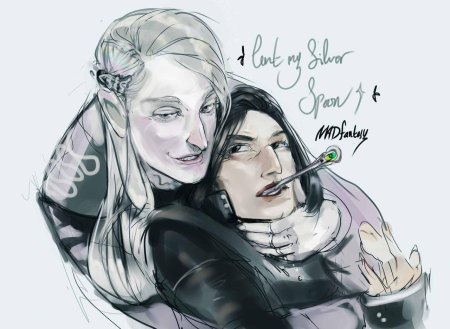 Люциус малфой арты