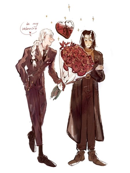 Северус снейп и люциус малфой арт