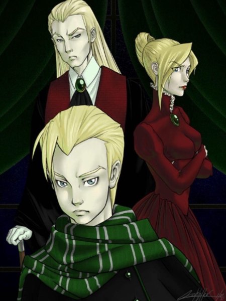 Гарри поттер нарцисса люциус драко малфой