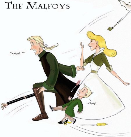 Нарцисса малфой и люциус драко