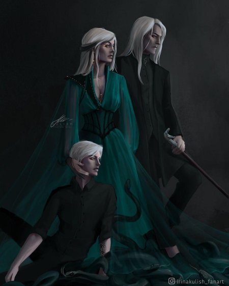 Гарри поттер семья малфоев