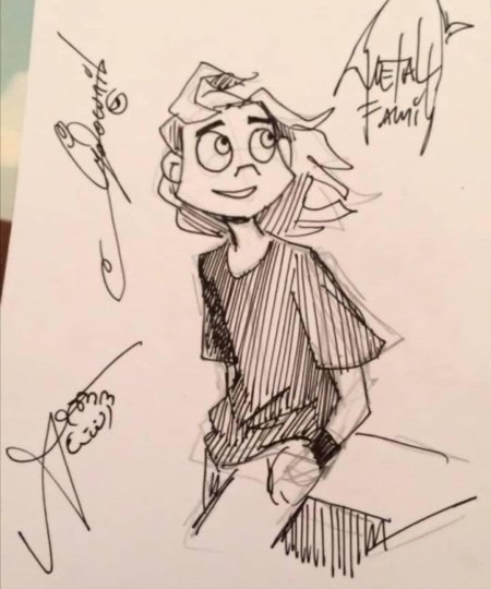 Скетчи метал фэмили ди