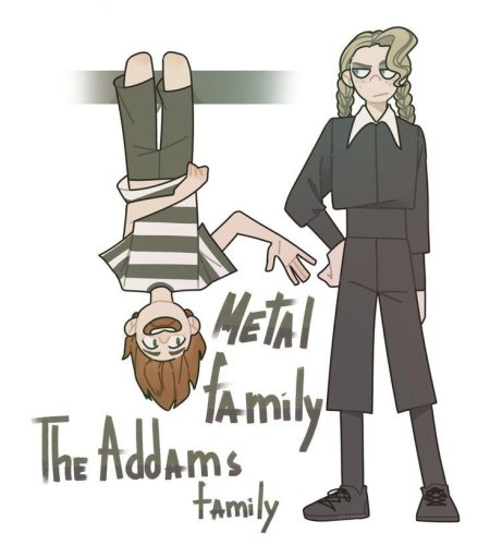 Метал фэмили персонажи