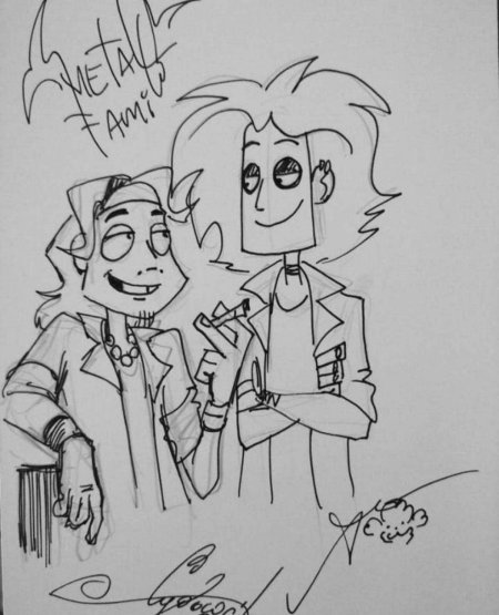 Метал фэмили официальные скетчи ди