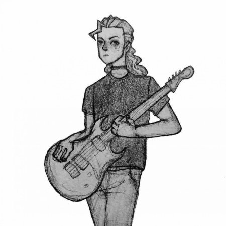 Ди с гитарой метал фэмили