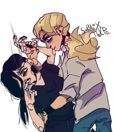 Лиф и ди из метал фэмили арт