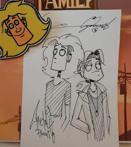 Скетчи метал фэмили ди