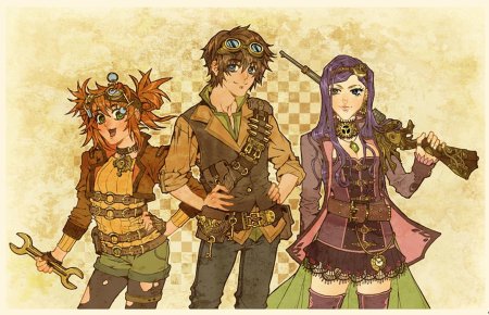 Стимпанк аниме