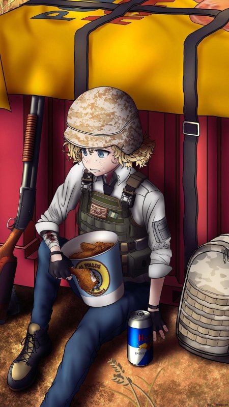 Pubg mobile аниме