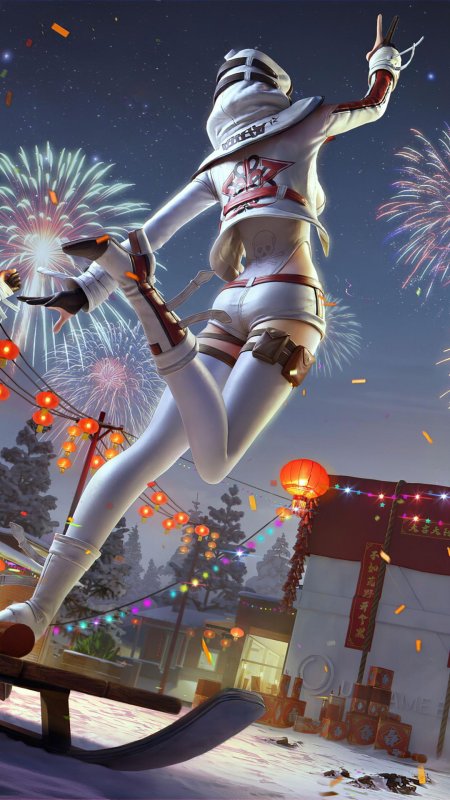 Новогодний пабг мобайл