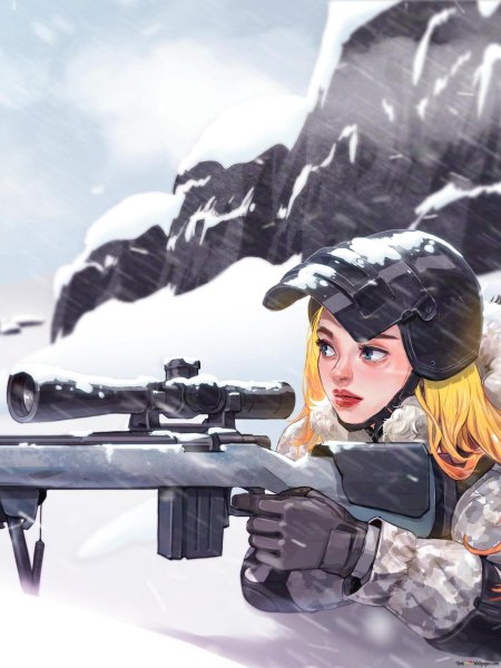 Снайпер девушка