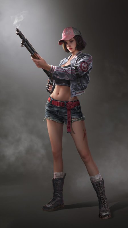 Девушка из пабга