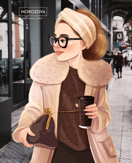 Иллюстрации девушек