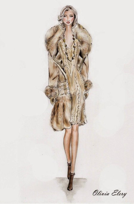 Фэшн иллюстрации