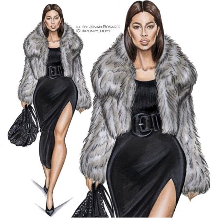 Модные эскизы