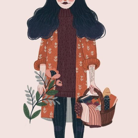 Иллюстрации девушек