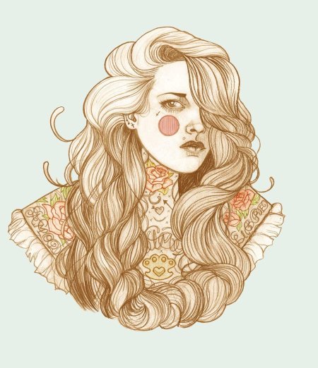 Рисунки в стиле арт