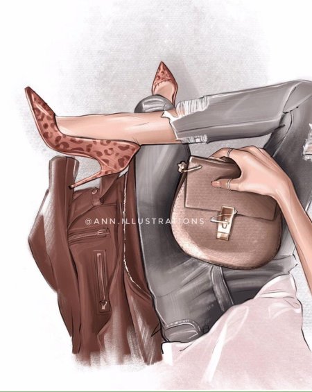 Модная иллюстрация