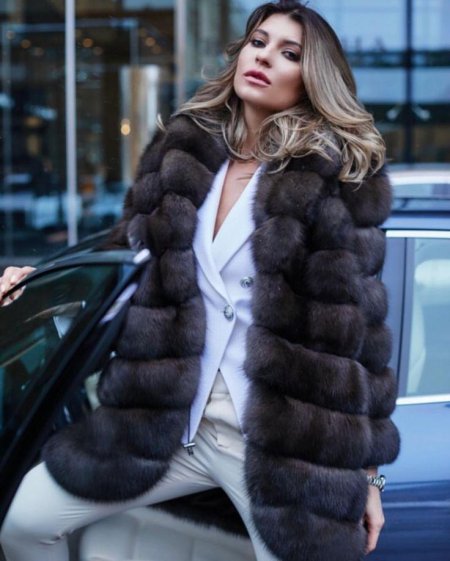 Модная шуба