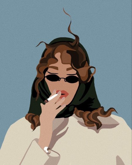 Девушка иллюстрация