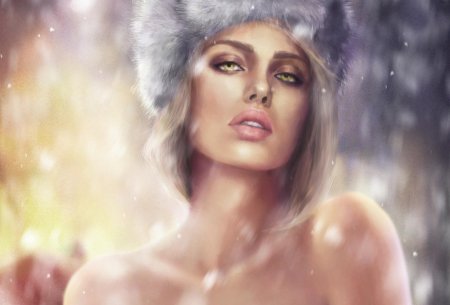 Девушка арт