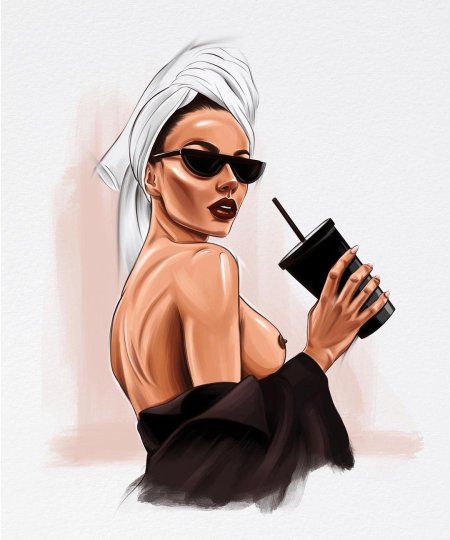 Девушка рисунки