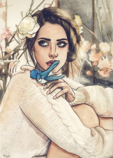 Девушки в стиле арт