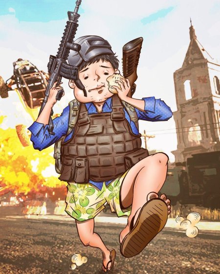 Pubg mobile аниме