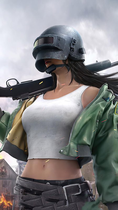 Девушка из пабга