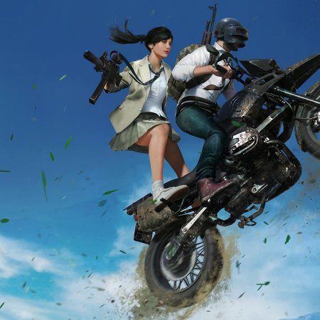 Пабг мобайл мотоцикл