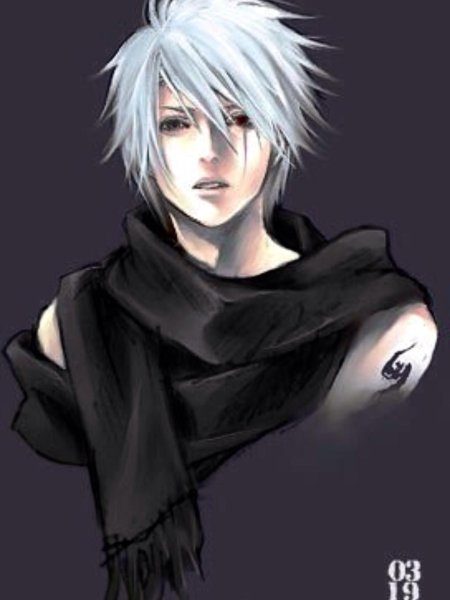 Беловолосые персонажи аниме