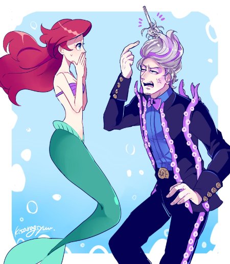 Ариэль и урсула male