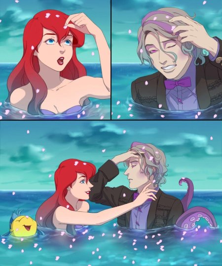 Ариэль и урсула male