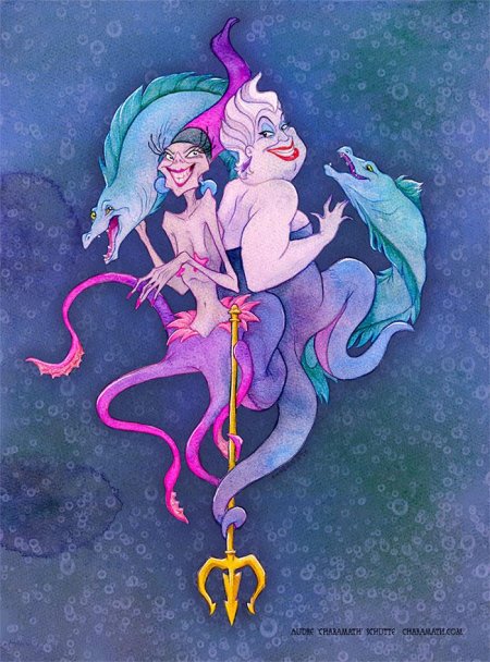 Урсула дисней морская ведьма