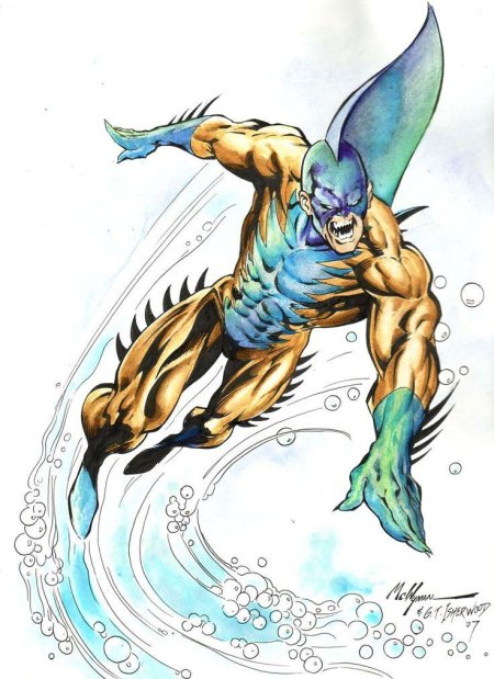 Marvel comics тигровая акула