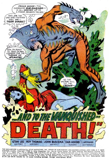 Тайгер шарк марвел