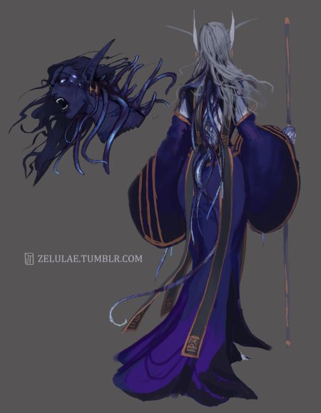 Варкрафт эльфы бездны арт