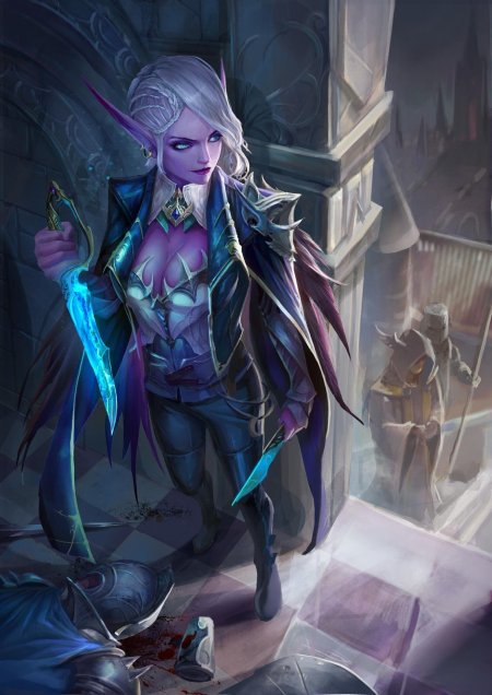 Эльфийка калейна