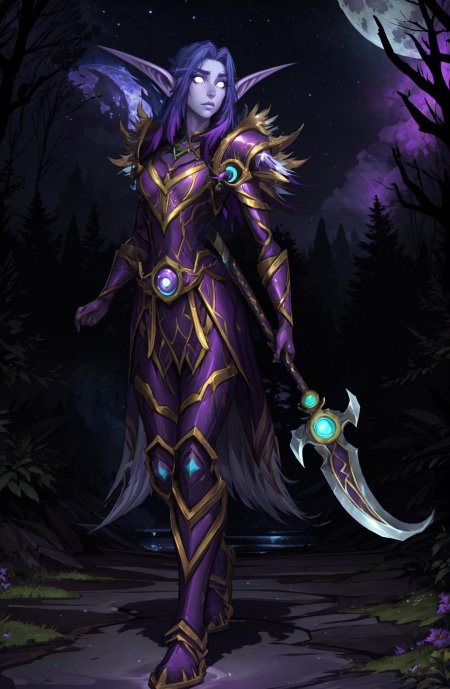 Wow ночной эльф охотник