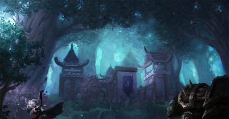 Ночные эльфы варкрафт дарнас арт