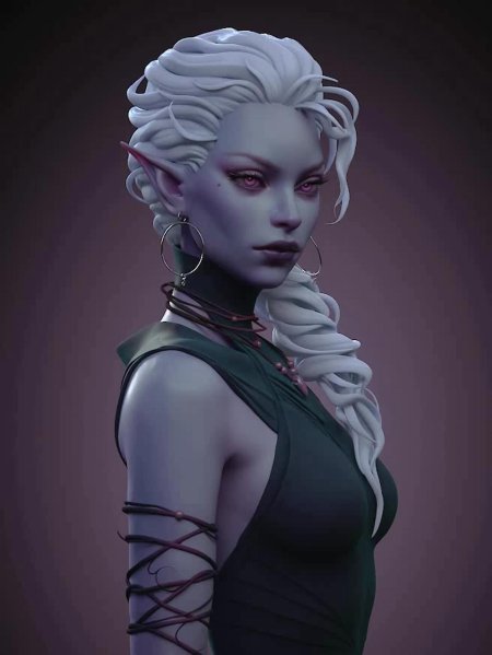 Девушка эльф