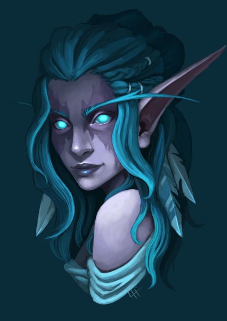 Ночная эльфийка тиранда шелест ветра