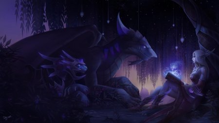 Wow nightborne art