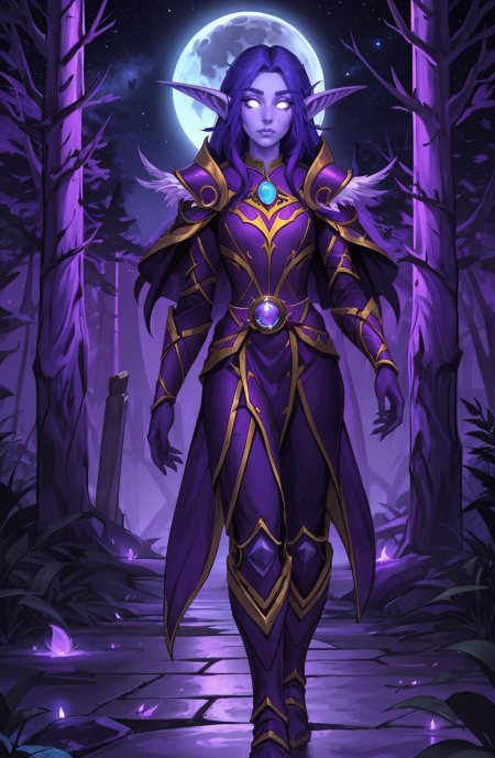 Ночнорожденные эльфы варкрафт