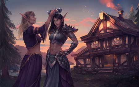 Ночной эльф варкрафт