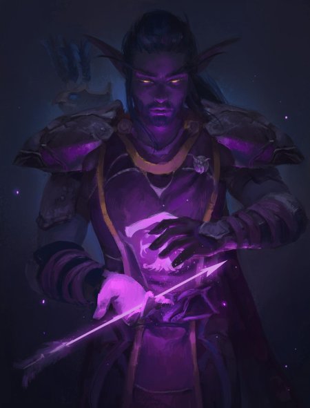 Ночной эльф варкрафт мужчина