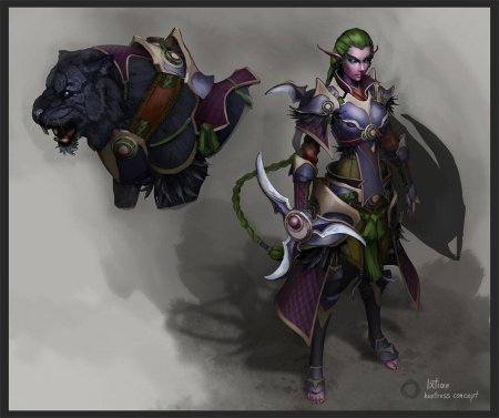 Варкрафт 3 ночные эльфы