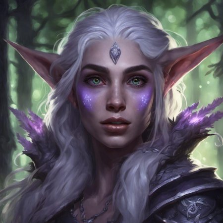 Фэнтези эльфийка