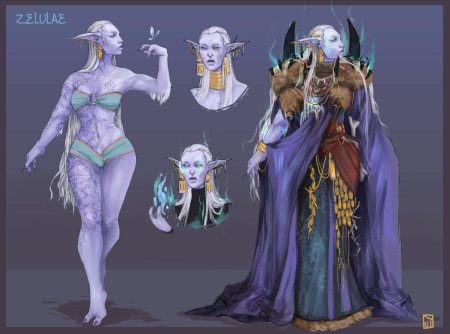 Варкрафт арт расы