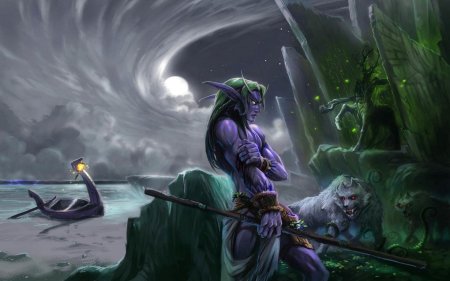 Ночной эльф варкрафт